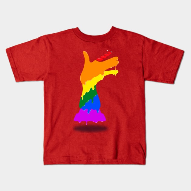 Delight Kids T-Shirt by opippi